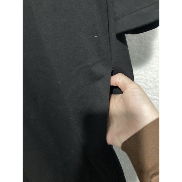 Eileen Fisher Black Dress 3/4 Sleeve Tencel lyocell Size Small Womens capsule - Picture 5 of 8